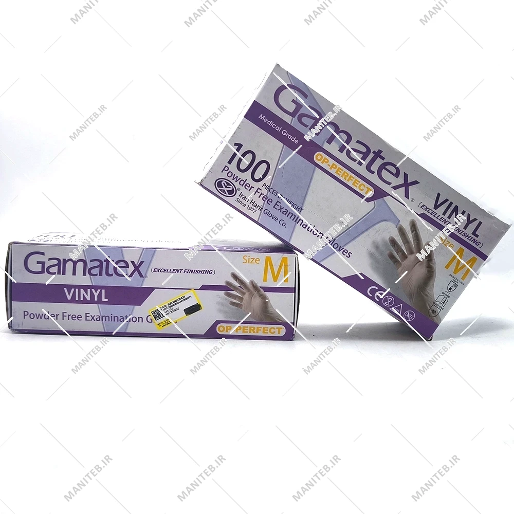 دستکش وینیل گاماتکس حریر